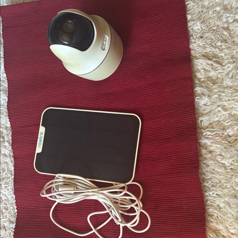 Logitech White and Black Camera with Accessories